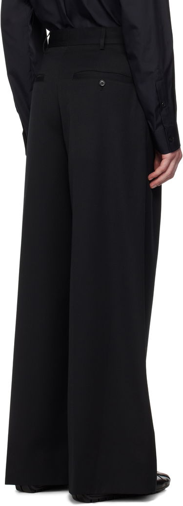 Bukser Simone Rocha Simone Rocha Wide Leg Trousers Sort | 4118 1217, 2