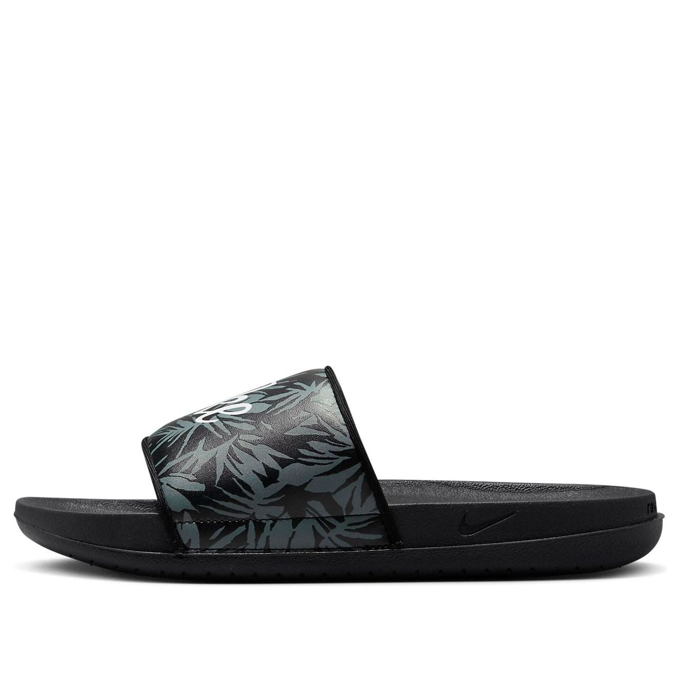 Sneakers og sko Nike Offcourt Slides 'Tropical Leaf Print' Sort | DV8355-001, 0