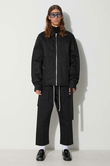 Jakke Rick Owens Cotton Jacket Sort | DU02C5783.TW, 1