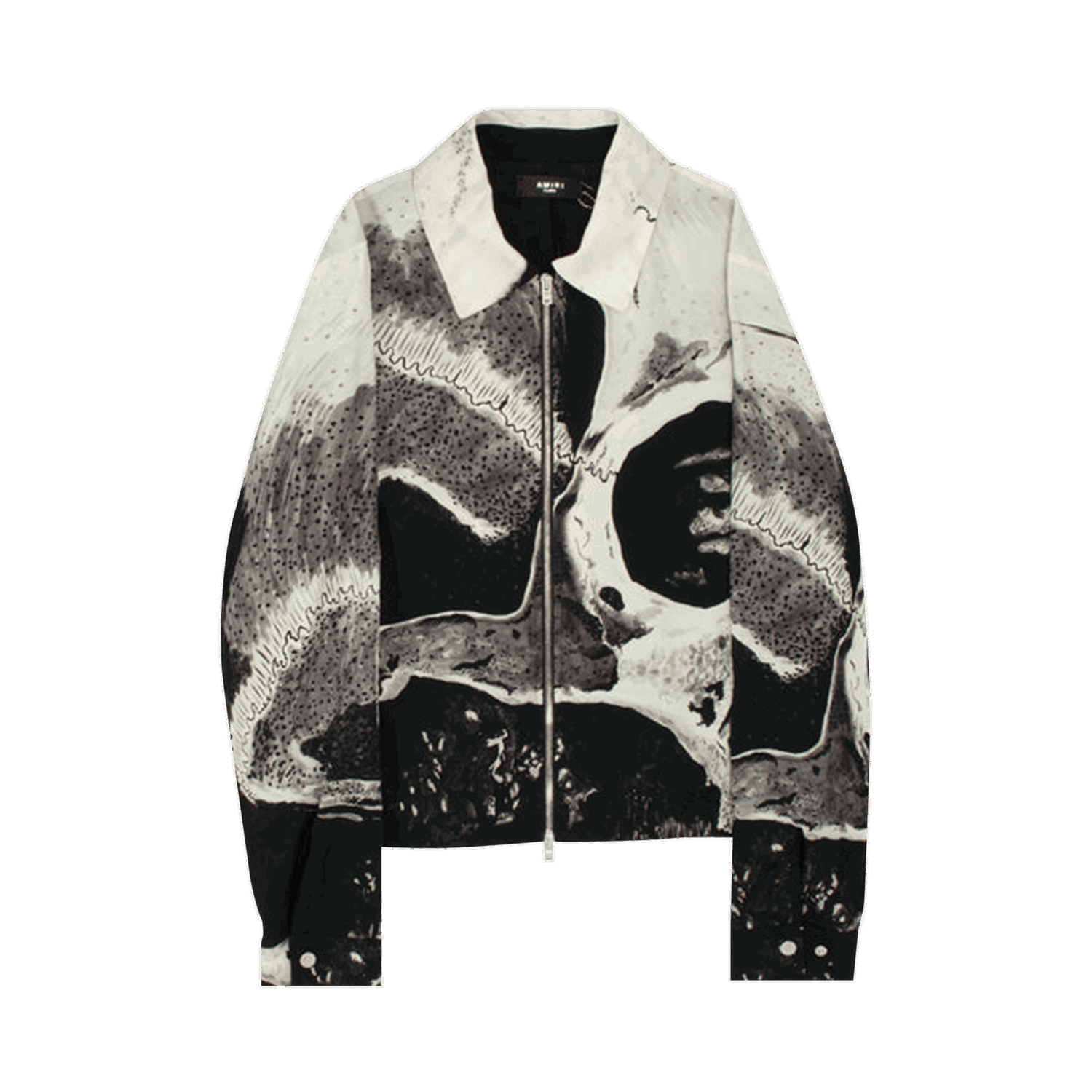 Jakke AMIRI x Wes Lang Big Skull Blouson Sort | AW22MJF015 001 BLAC, 0