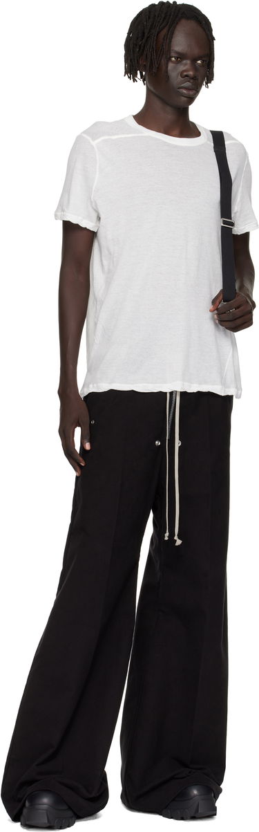 T-shirt Rick Owens Rick Owens Concordians Short Level T-Shirt Hvid | RU02E1265 UC, 3