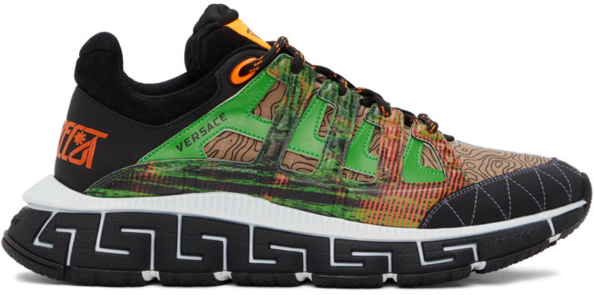 Sneakers og sko Versace Trigreca Low-Top Sort | DSU8094 D17TCG, 0