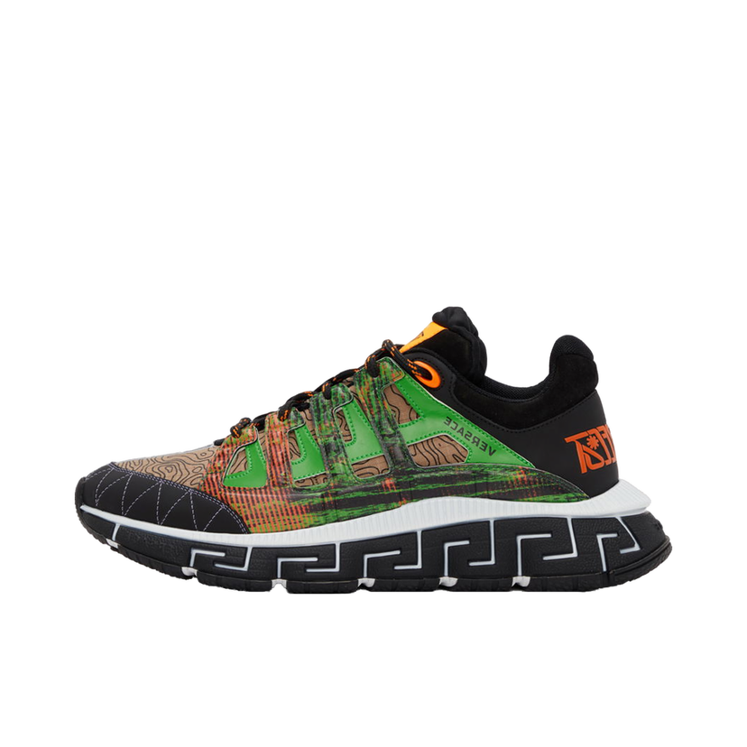 Sneakers og sko Versace Trigreca Low-Top Sort | DSU8094 D17TCG