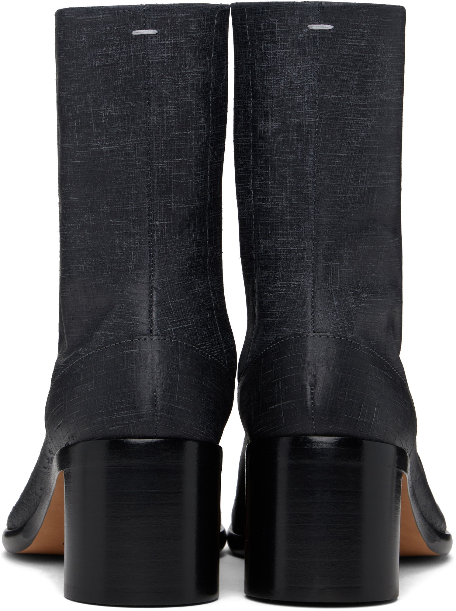 Tøj Maison Margiela Maison Margiela Tabi Ankle Boots Sort | S57WU0132 P8157, 1