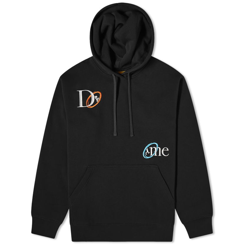 Sweatshirt Dime Classic Portal Hoodie Sort | DIMESP2413BLK