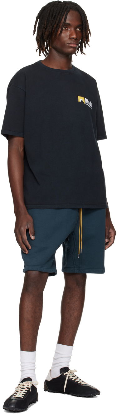 Shorts Rhude Rhude Classique Sweat Shorts Mørkeblå | RHPF25SH01012, 3