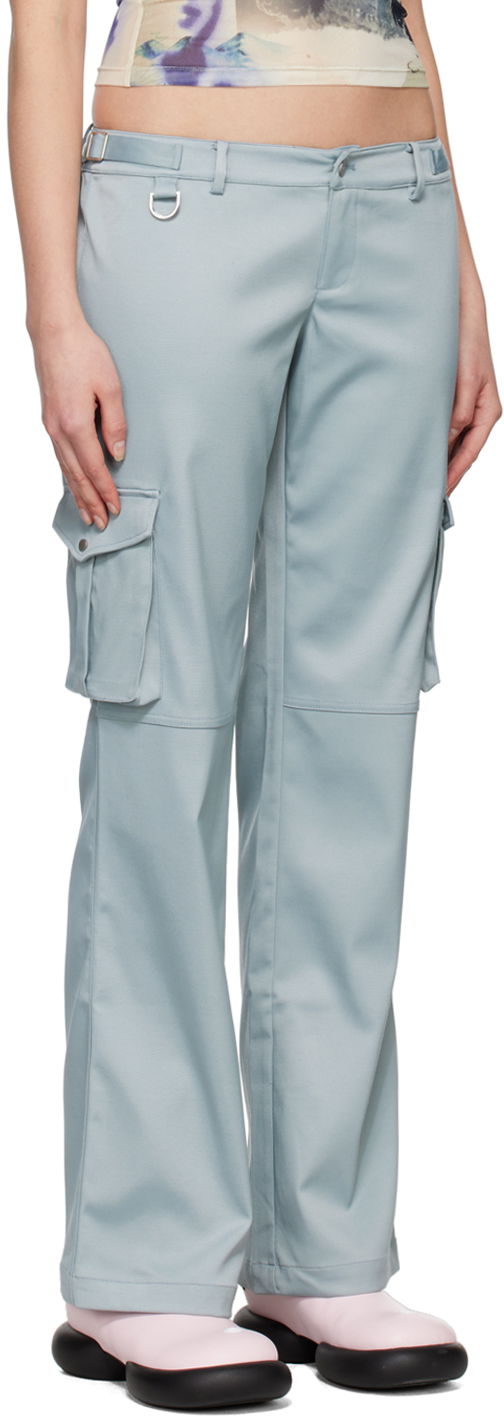 Cargo bukser Miaou Miaou Elias Cargo Trousers Blå | 1034GABARO, 1