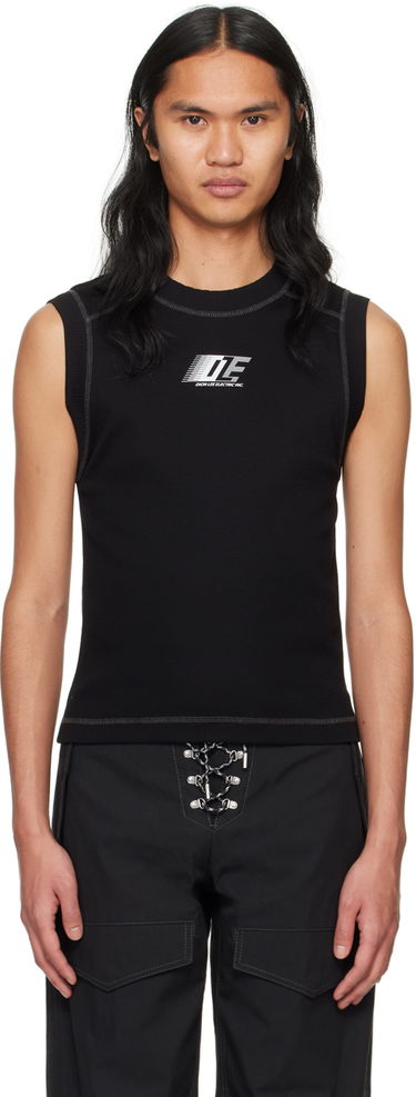 Tanktop Dion Lee Fitted Tank Top Sort | C3177PS24, 0