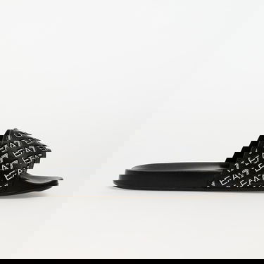 Sneakers og sko Emporio Armani EA7 Water Sport All Over Slipper U Full Black/White Sort | 7X000109AF15125MC138, 2