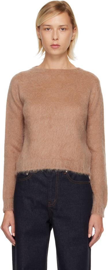 Sweater Max Mara Aceto Fuzzy Knit Sweater Beige | 2526366122600, 0