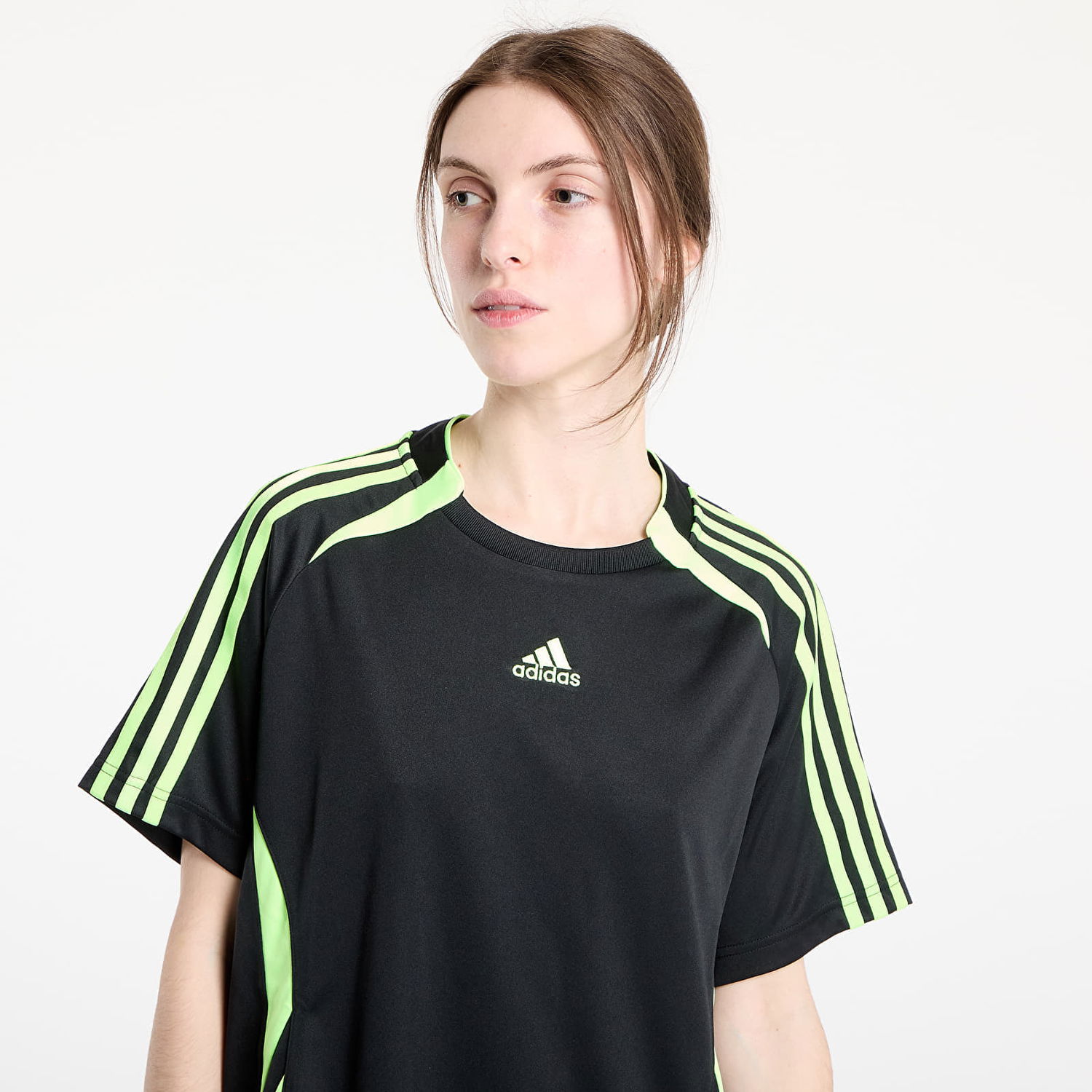 Kjole adidas Performance Teamgeist Adicolor Tee Dress Sort | JZ8263, 1