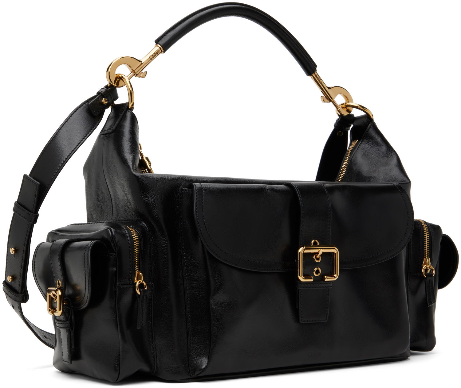 Håndtaske CHLOÉ Chloé Large Camera Bag Sort | CHC24AS532N83, 1