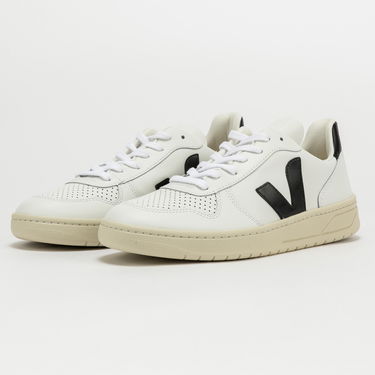 Sneakers og sko Veja V-10 Leather Hvid | VX0200005B, 1