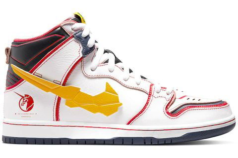 Sneakers og sko Nike Gundam x Dunk High SB "Project Unicorn - RX-0" Hvid | DH7717-100, 0