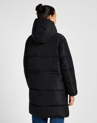 Parka Lee Long Puffer Jacket Sort | 112355161