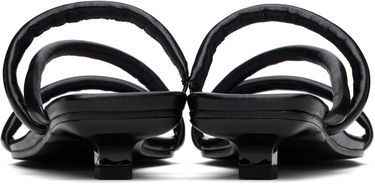 Tilbehør BY FAR BY FAR Morena Nappa Leather Heeled Sandals Sort | MWFHO015CL013BK001PL, 1