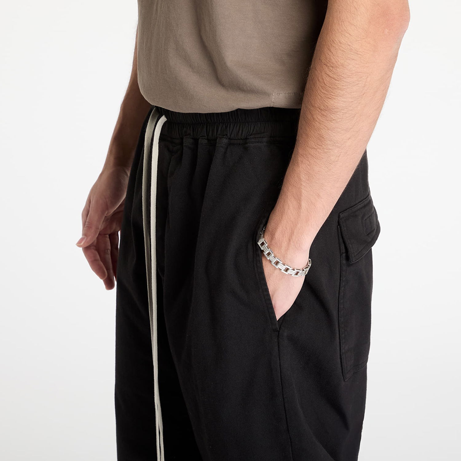 Shorts Rick Owens Rick Owens DRKSHDW Drawstring Pods Shorts Sort | DU01E3380 RIGP 09, 1
