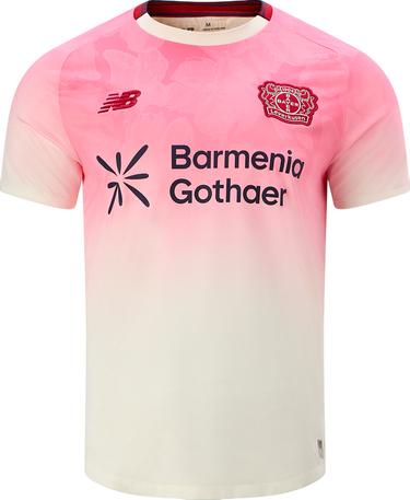 Jersey New Balance Bayer 04 Leverkusen Away Jersey 2025/26 Lyserød | mt230554-awy, 1