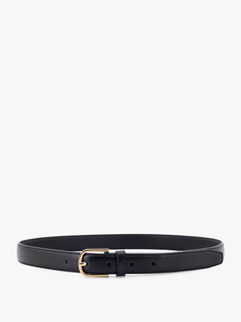 Bælter TOTEME Leather Belt Sort | 233812612200