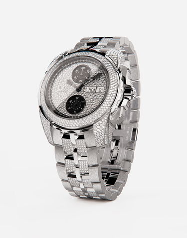 Ur Dolce & Gabbana Dolce & Gabbana DS5 Diamond Watch Metalisk | WWJS1GXP00187560, 2