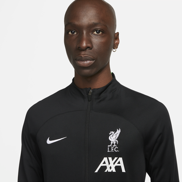 Jakke Nike Liverpool F.C. Strike Dri-FIT Knit Football Tracksuit Jacket Sort | DX3477-014, 4
