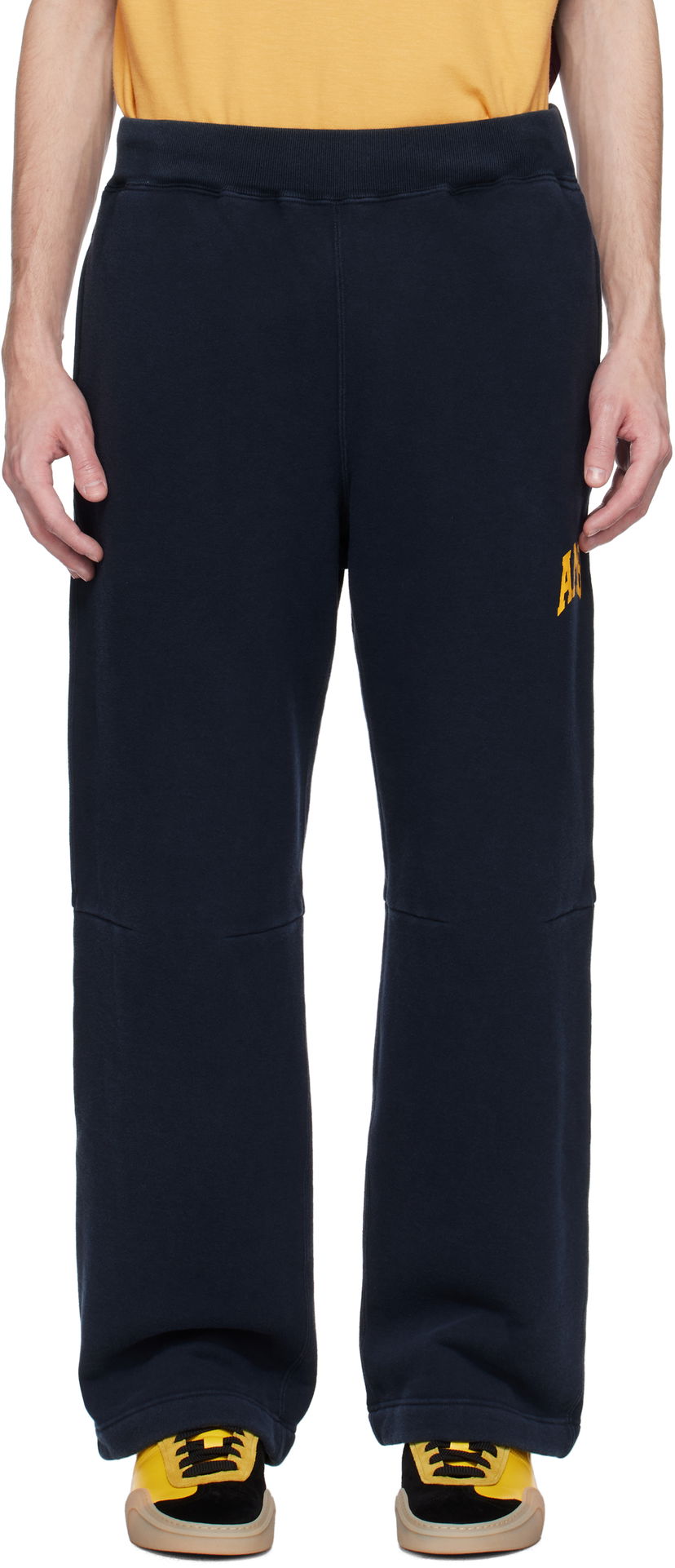 Joggingbukser Ambush AMBUSH 'AMB' Graphic Sweatpants Mørkeblå | 12115336