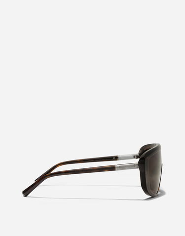 Solbriller Dolce & Gabbana Marlene Shield Acetate Sunglasses Brun | VG4520VP2739V000, 2