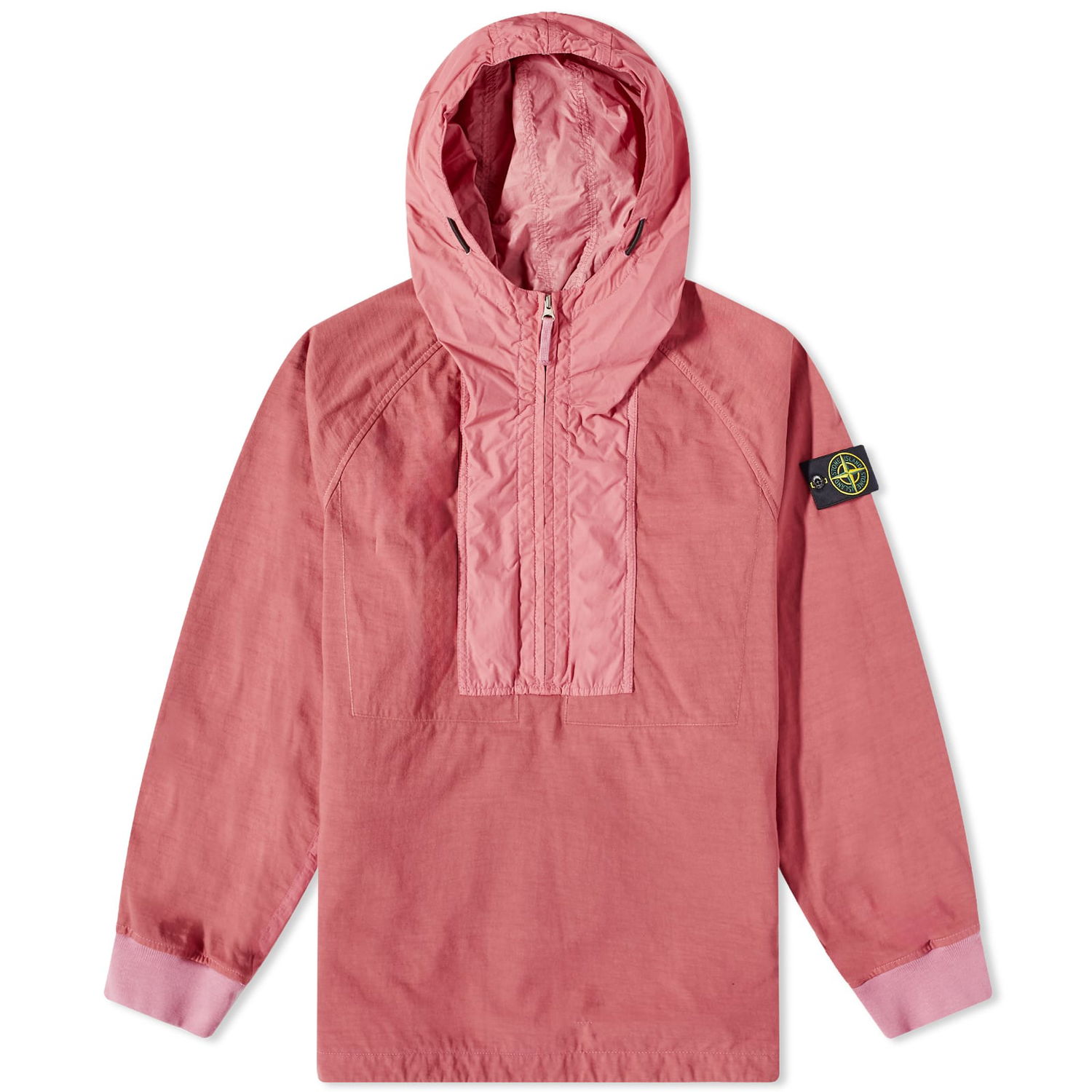 Parka Stone Island Mix Fabric Hype-TC Smock Jacket Fuchsia Lyserød | 781543632-V0087, 0