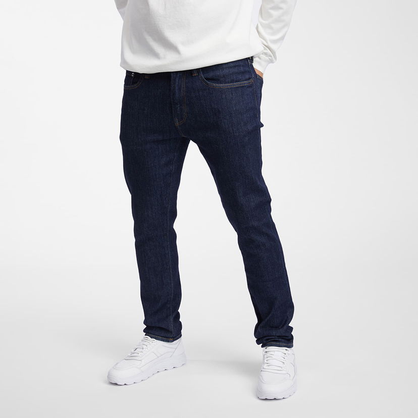 Bukser GAP Denim Pants Skinny Dark Rinse Sort | 747213-00