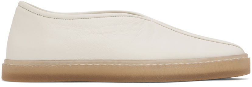 Sneakers og sko LEMAIRE Piped Hvid | FO0099 LL0010