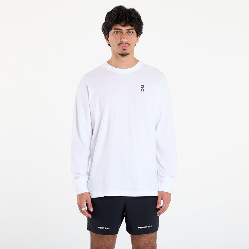 T-shirt On Running Club Long Sleeve T-Shirt Hvid | 1ME30120069