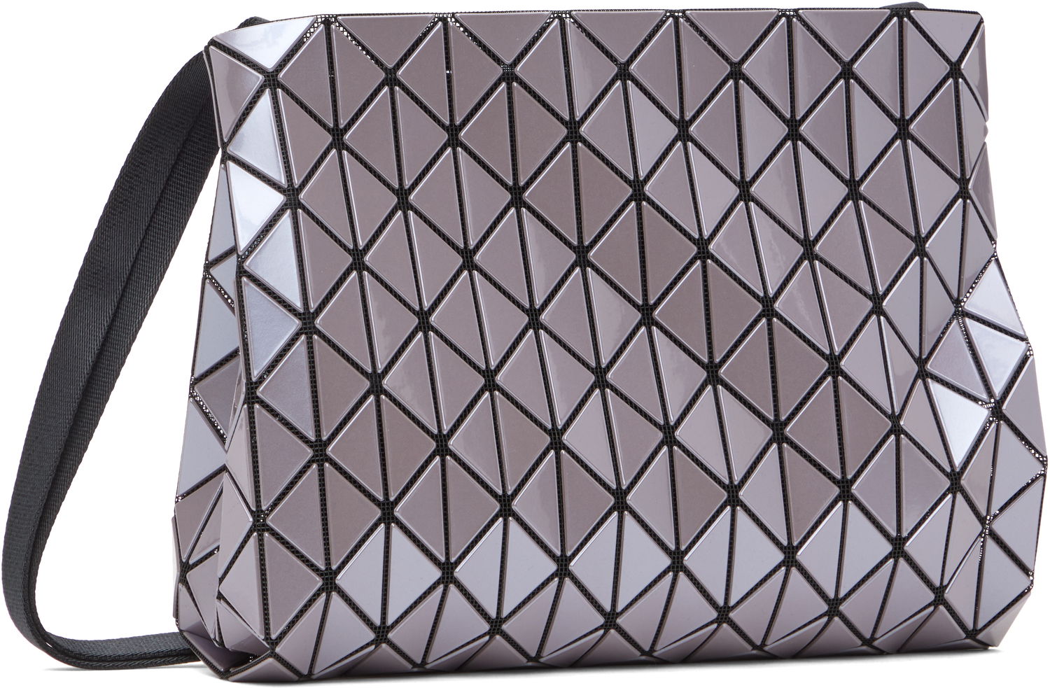 Skuldertaske BAO BAO ISSEY MIYAKE Issey Miyake Bao Bao Row Metallic Crossbody Bag Grå | BB56AG463, 1