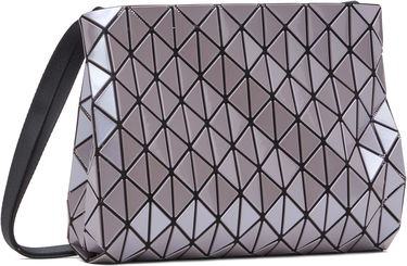 Skuldertaske BAO BAO ISSEY MIYAKE Issey Miyake Bao Bao Row Metallic Crossbody Bag Grå | BB56AG463, 1
