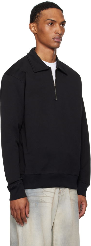 Sweatshirt NORSE PROJECTS Ketel Relaxed Half Zip Sweatshirt Sort | N20-1381, 1