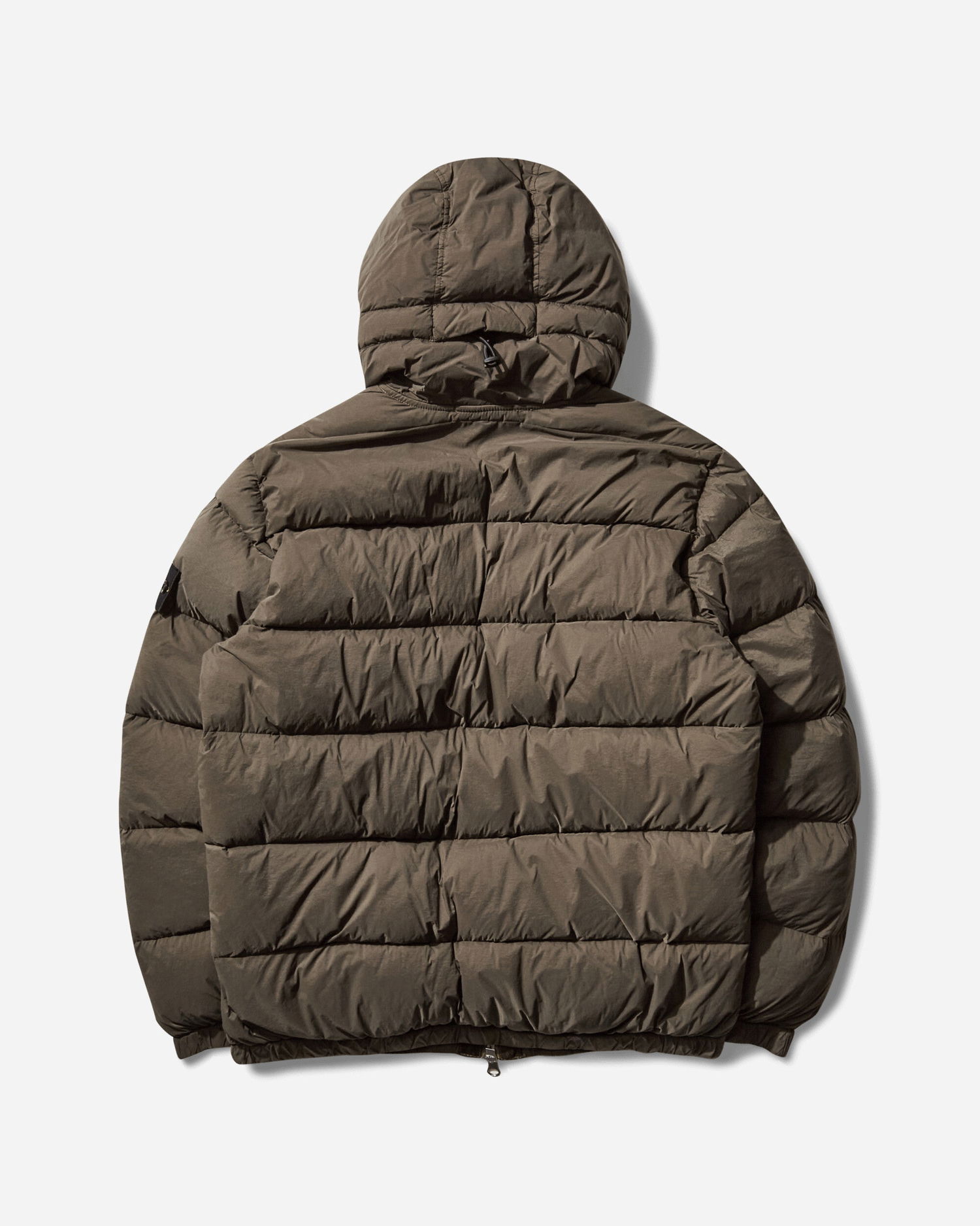 Puffer jakke Stone Island Tunnel Nylon Down-TC Hooded Jacket Grøn | K2S15-4100040-S0028 V0054, 0