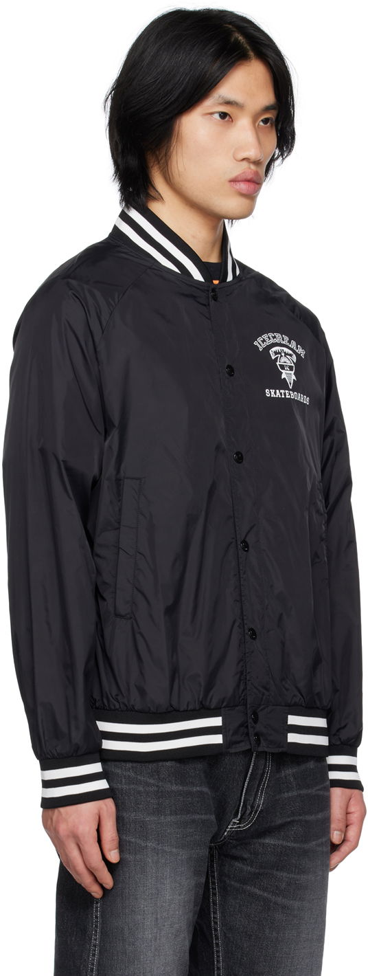 Bomberjakke BBC IceCream Printed Bomber Jacket Sort | IC22406, 1