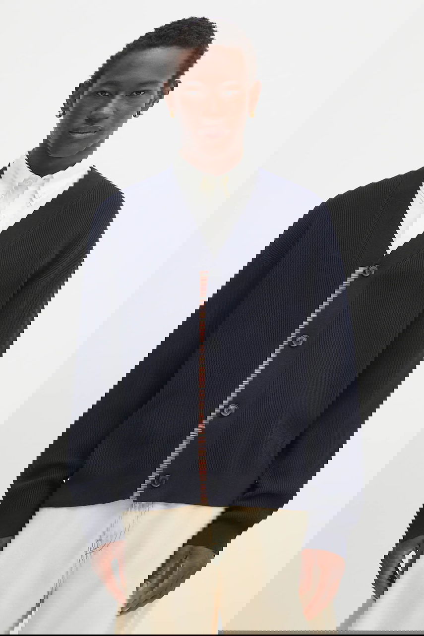 Sweater Paul Smith Paul Smith Wool Cardigan Mørkeblå | M1R.531Z.T02763, 0
