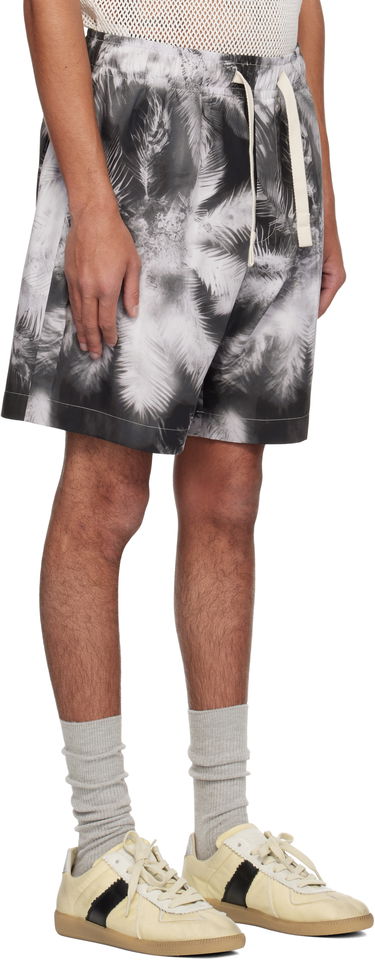 Shorts Palm Angels Palm Angels Blueprint Palms Shorts Flerfarvet | PMCB058S25FAB0021003, 1