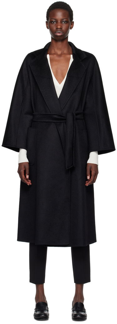 Frakker Max Mara Ludmilla Icon Wrap Coat Sort | 2421016051, 0