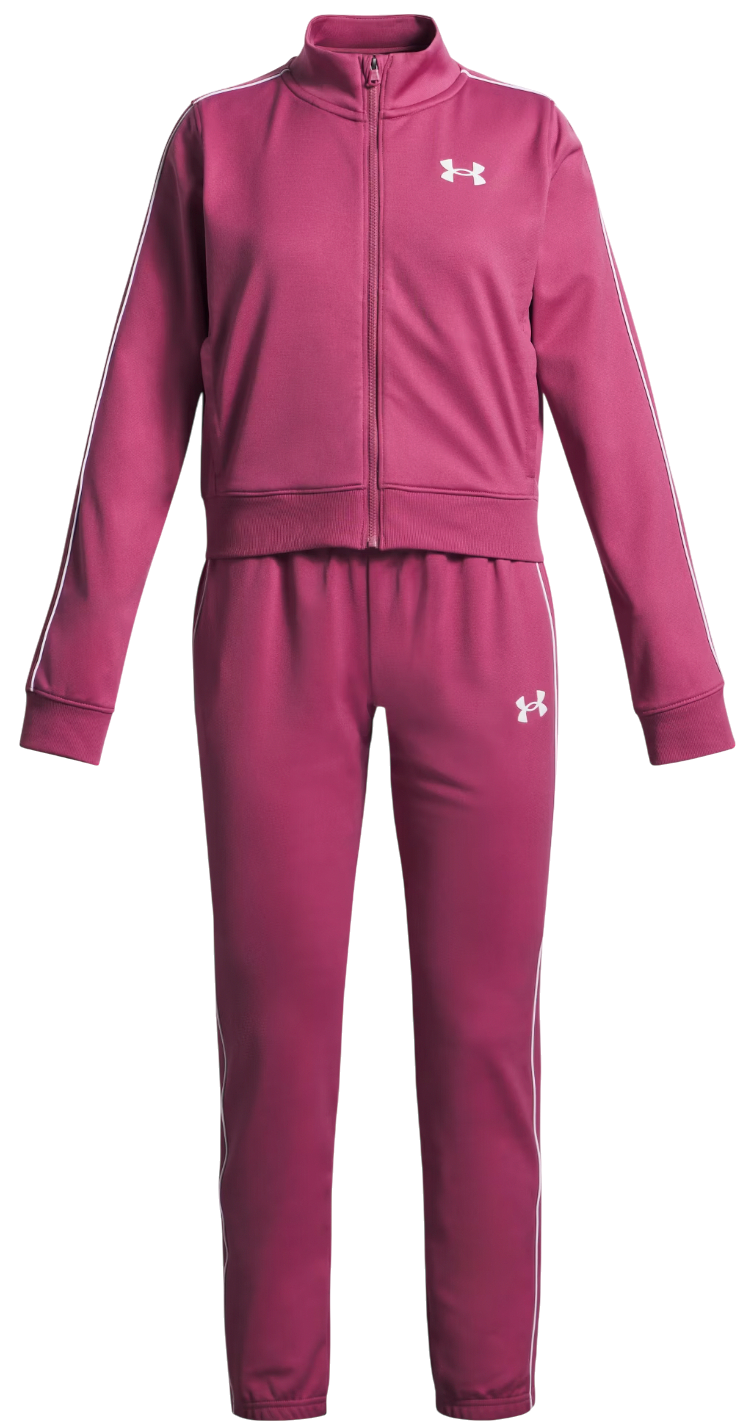 Træningsdragt Under Armour Icon Knit Crop Tracksuit Lyserød | 1386528-659, 0