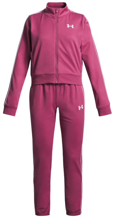 Træningsdragt Under Armour Icon Knit Crop Tracksuit Lyserød | 1386528-659, 0