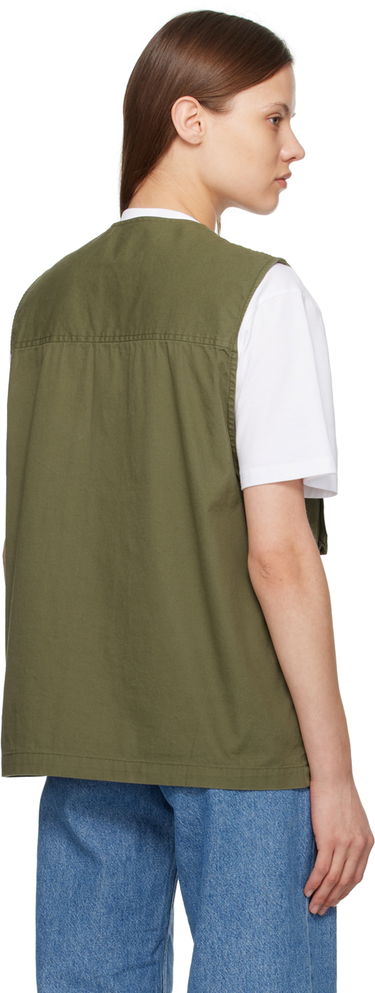 Vest Carhartt WIP Utility Cotton Canvas Vest Grøn | I032980 1YS4G, 2