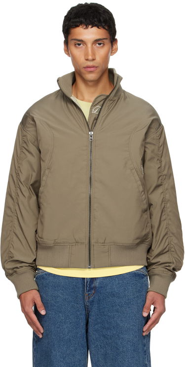 Bomberjakke Dime Dime Insulated Bomber Jacket Grøn | DIMEFA251KHA, 0