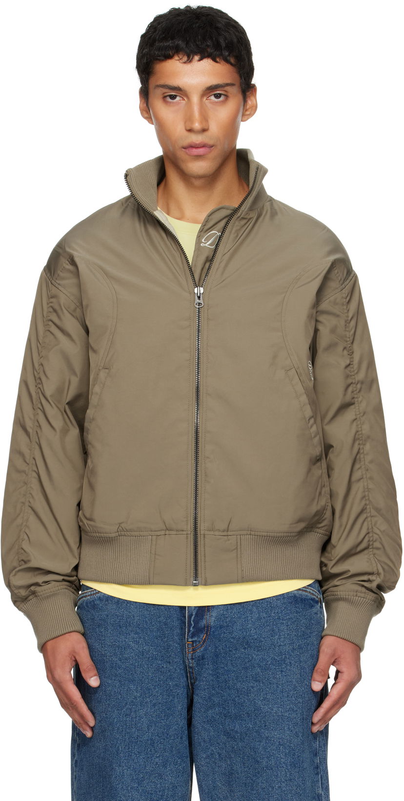Bomberjakke Dime Dime Insulated Bomber Jacket Grøn | DIMEFA251KHA