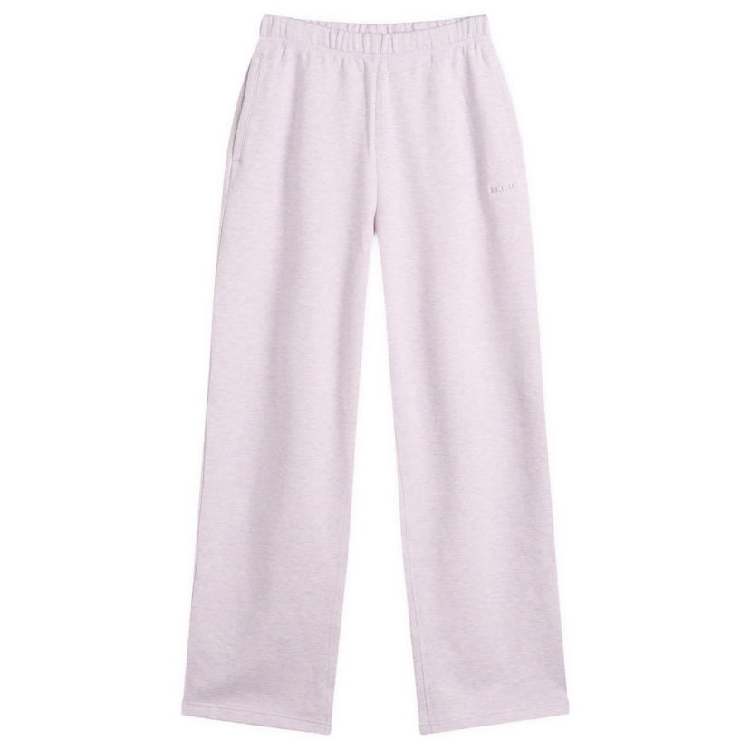 Joggingbukser SKIMS Cotton Fleece Straight Leg Pant, Size Large Lilla | ST-PNT-8385W-PRH