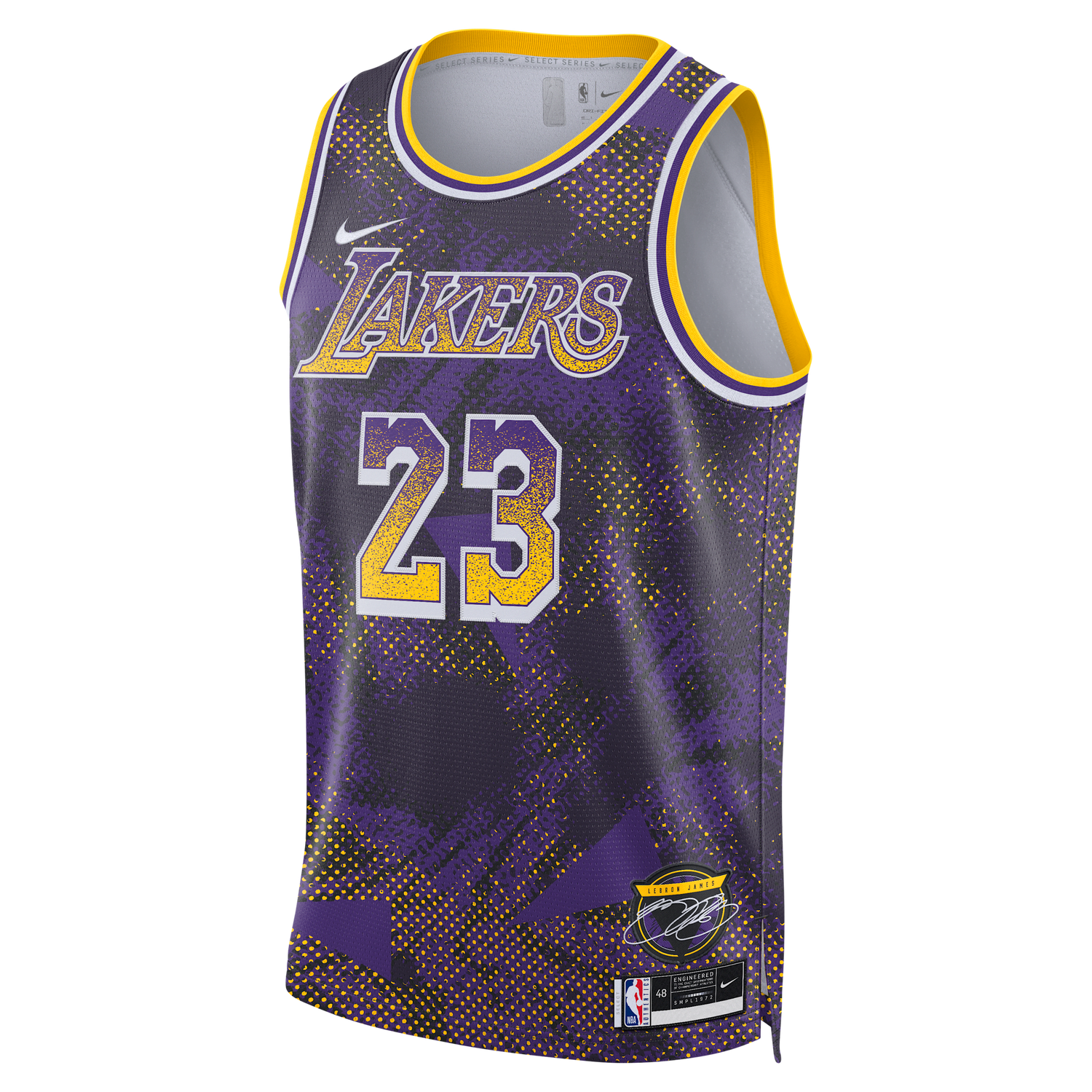 Jersey Nike LeBron James Los Angeles Lakers 2025/26 Select Series Swingman Jersey Lilla | HJ4066-504, 0