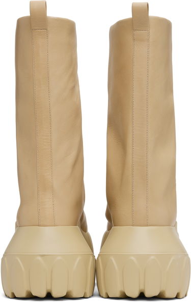 Sneakers og sko Rick Owens Rick Owens Hollywood Flared Mega Tractor Boots Sort | RR01E5864 LCH, 4