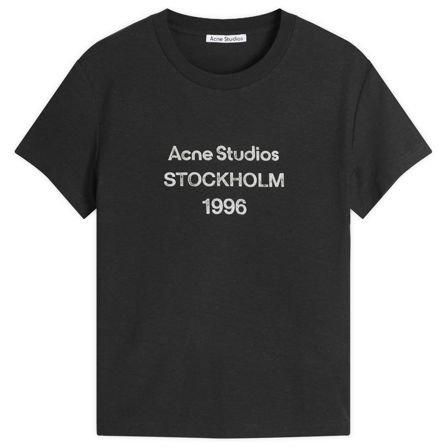 T-shirt Acne Studios Etza 1996 Faded T-Shirt, Size Large Sort | CL0395-BM0, 1