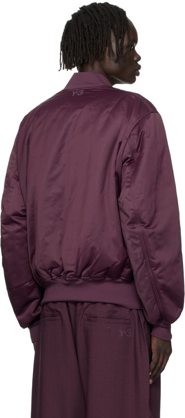 Bomberjakke Y-3 Y-3 Insulated Bomber Jacket Bourgogne | KA2397, 2