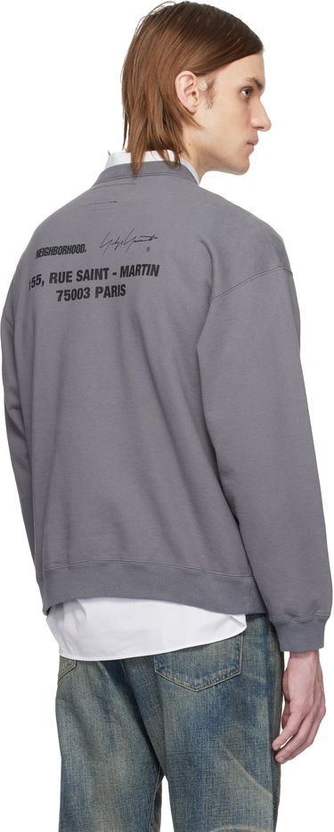 Sweater Yohji Yamamoto Yohji Yamamoto x Neighborhood Edition Long Sleeve Sweatshirt Grå | HP-T88-995, 2